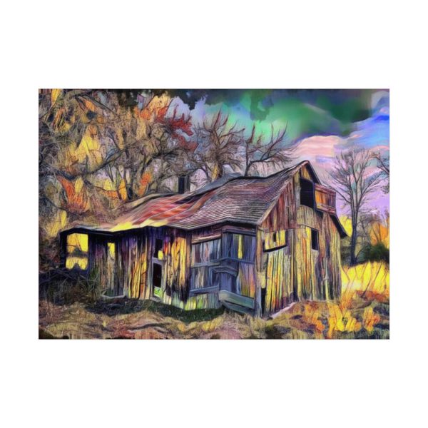 101857-55.jpg Shed Shack House Woden Poster