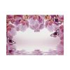 Orchid Background Flowers Poster