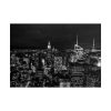 Black and White urban City Poster