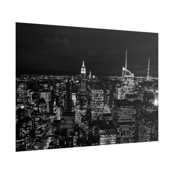 Black and White urban City Poster