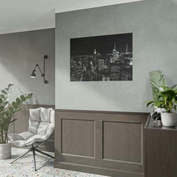 Black and White urban City Poster