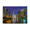 101875-1032.jpg Chicago Illinois River Water Reflections Poster