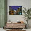101875-1035.jpg Chicago Illinois River Water Reflections Poster