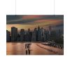 Skyline in the Dusk Poster