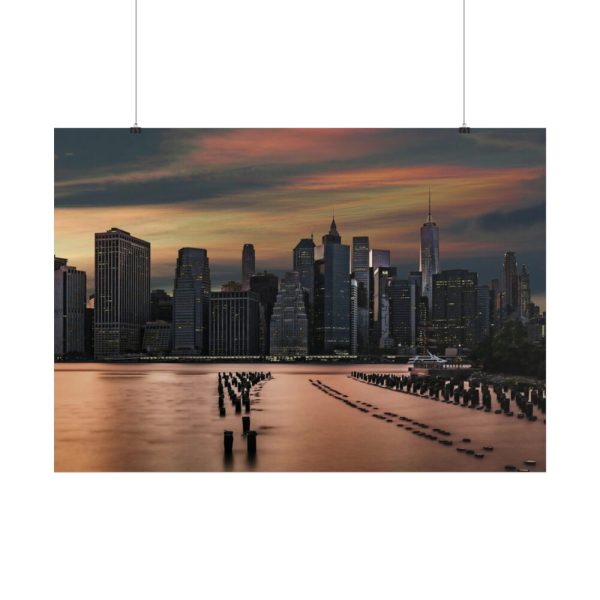Skyline in the Dusk Poster