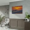 101875-1061.jpg Sunrise, Ocean and Wave Poster