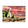 101875-1063.jpg Lighthouse Art by Santiago Lopez Ballesteros Poster