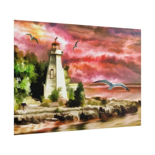 101875-1064.jpg Lighthouse Art by Santiago Lopez Ballesteros Poster