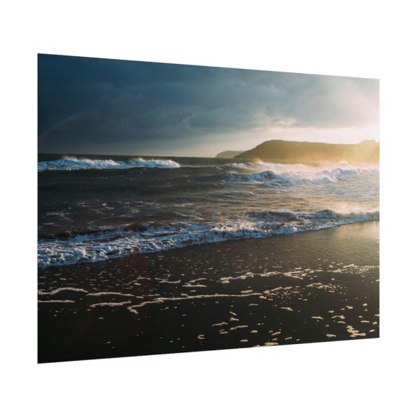 Sunlight on the Ocean Poster