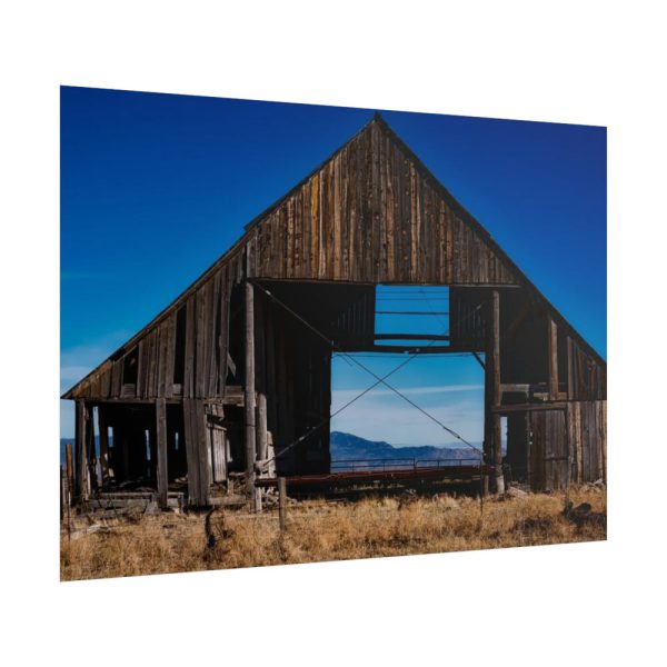101875-1124.jpg Barn Old Weathered Wooden Poster