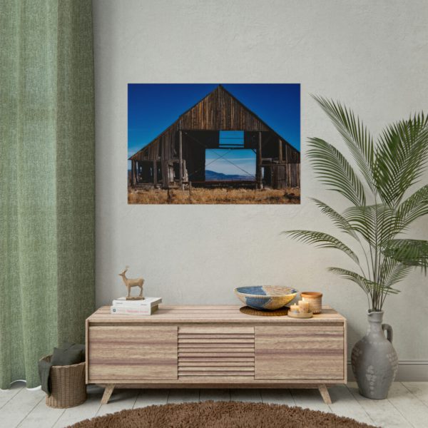 101875-1125.jpg Barn Old Weathered Wooden Poster