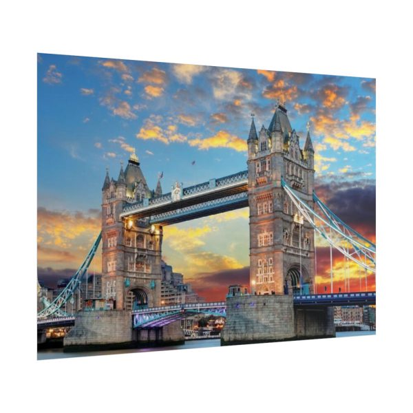 101875-1164.jpg Bridge Thames River Historic Landmark Poster