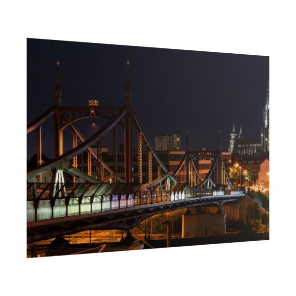101875-1169.jpg Bridge and Church Poster