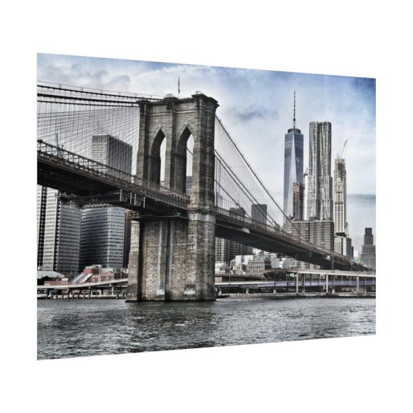 101875-1174.jpg Brooklyn Bridge, New York Poster