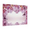 Orchid Background Flowers Poster