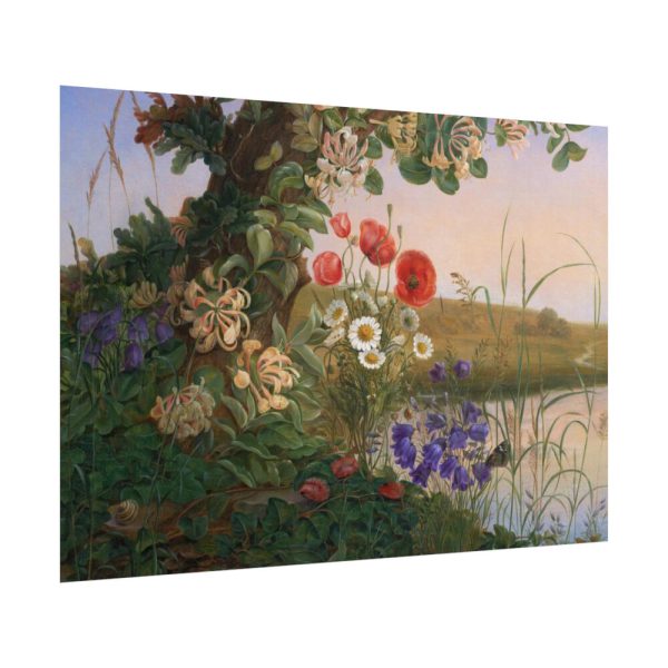 101875-122.jpg Flower piece by Christine Løvmand Poster