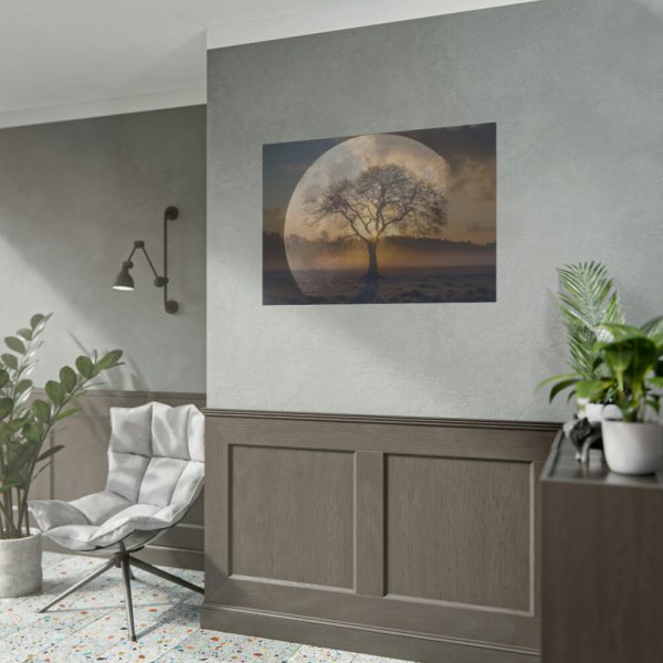 Moon Tree Atmosphere Poster