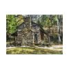 101875-1222.jpg Cabin House Home Woods Poster
