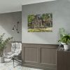 101875-1226.jpg Cabin House Home Woods Poster