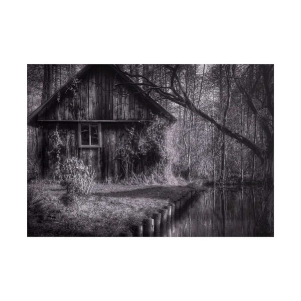 Home Building Facade Hut Poster