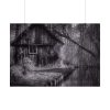 Home Building Facade Hut Poster