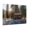 101875-1244.jpg Fall Morning at Elk Tongue Patrol Cabin Poster