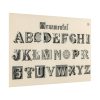 101875-1259.jpg Draughtsman's Alphabets by Hermann Esser Poster