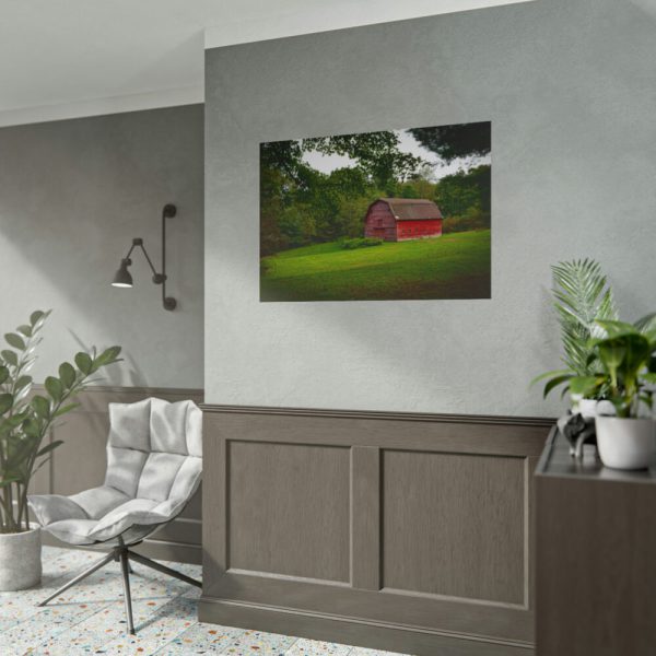 Red Rustic Barn Poster