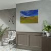 Farmland Hut Cabin Stable Poster