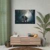 101875-133.jpg Elephant in Nature Poster