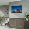101875-144.jpg Elephant and Sunset Poster