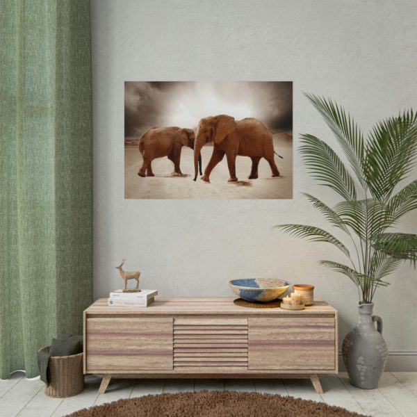 101875-148.jpg African Elephants Poster