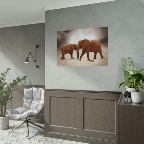 101875-149.jpg African Elephants Poster