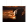 101875-151.jpg Elephant and Yellow Sky Poster