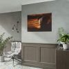101875-154.jpg Elephant and Yellow Sky Poster