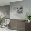 Beautiful Cat with Green Eyes Poster