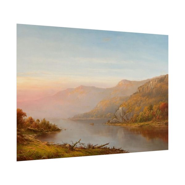 101875-302.jpg Autumn On the Hudson River by Jasper Francis Cropsey Poster