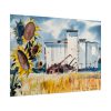 101875-327.jpg Grain Elevator, Kansas by Robert Johnson Poster