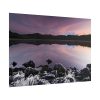 101875-337.jpg Snowy Mountains Over Lake Poster