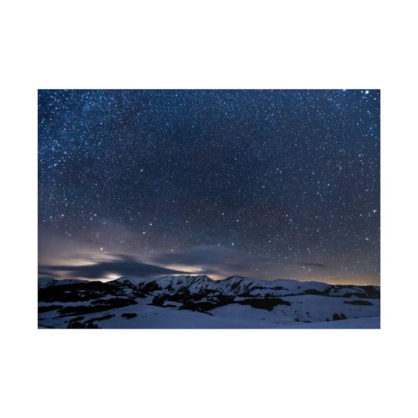 101875-360.jpg Stars Sprinkled Mountains Poster
