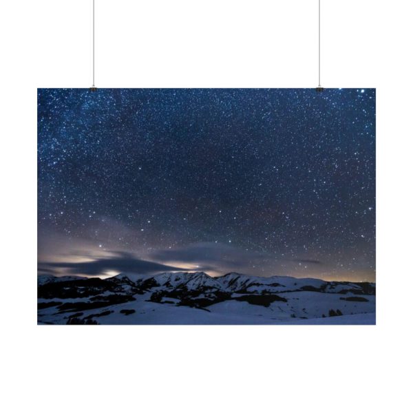 101875-361.jpg Stars Sprinkled Mountains Poster
