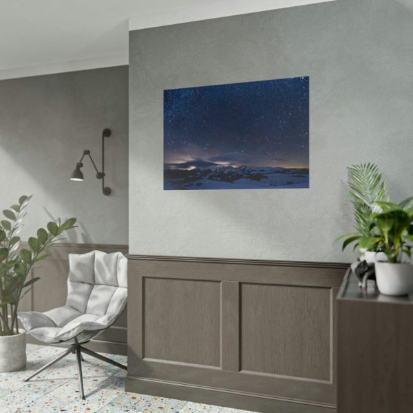101875-364.jpg Stars Sprinkled Mountains Poster