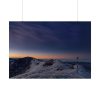 101875-406.jpg Snow Covered Ciucas Peak Poster
