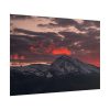 101875-412.jpg Mountain Under Cloudy Skies at Daytime Poster