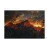 101875-455.jpg Mountain and Colors in the Sky Poster