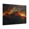 101875-457.jpg Mountain and Colors in the Sky Poster