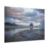 101875-462.jpg Misty View of the Mountain and Beach Poster