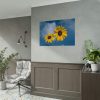 101875-469.jpg Blue Sky and Sunflower Poster