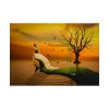 101875-520.jpg Woman in Desert on the Sand Poster