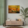 101875-523.jpg Woman in Desert on the Sand Poster